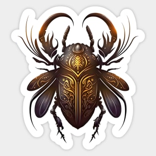 Beetle tattoo Sticker